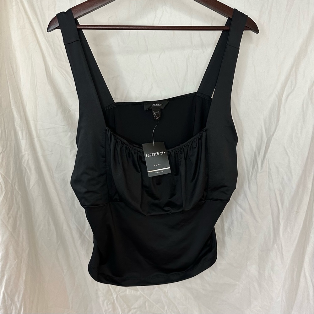 Forever 21 Plus Size Women’s Little Black Top